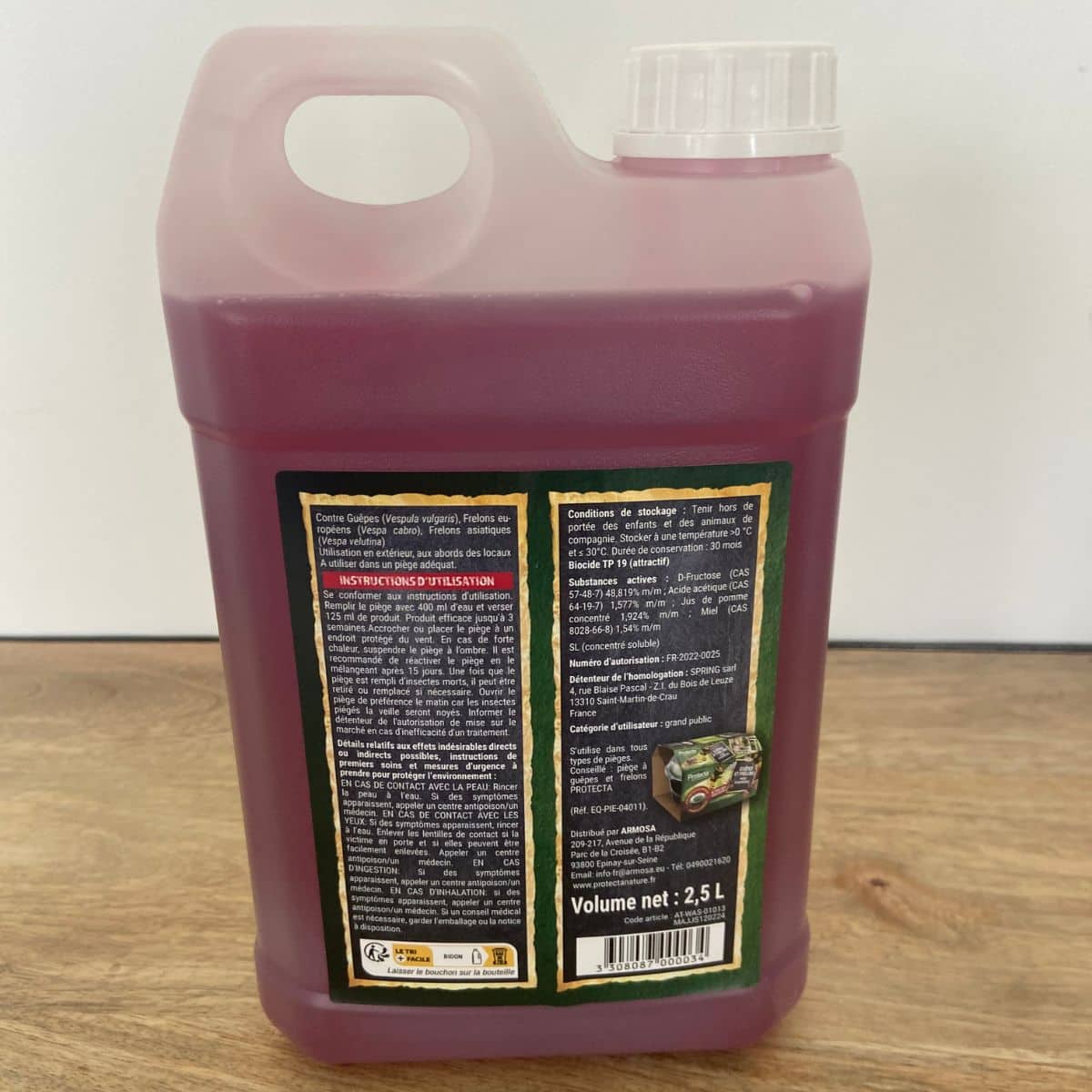Liquide piège à guêpes - Bidon 2,5L