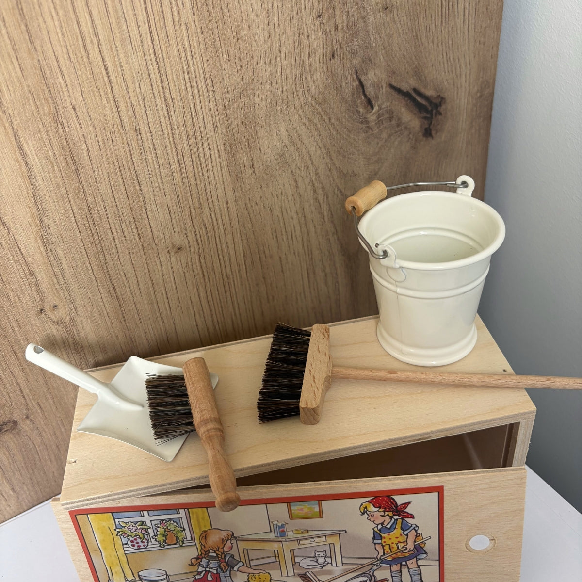 Set à poussière de poupée