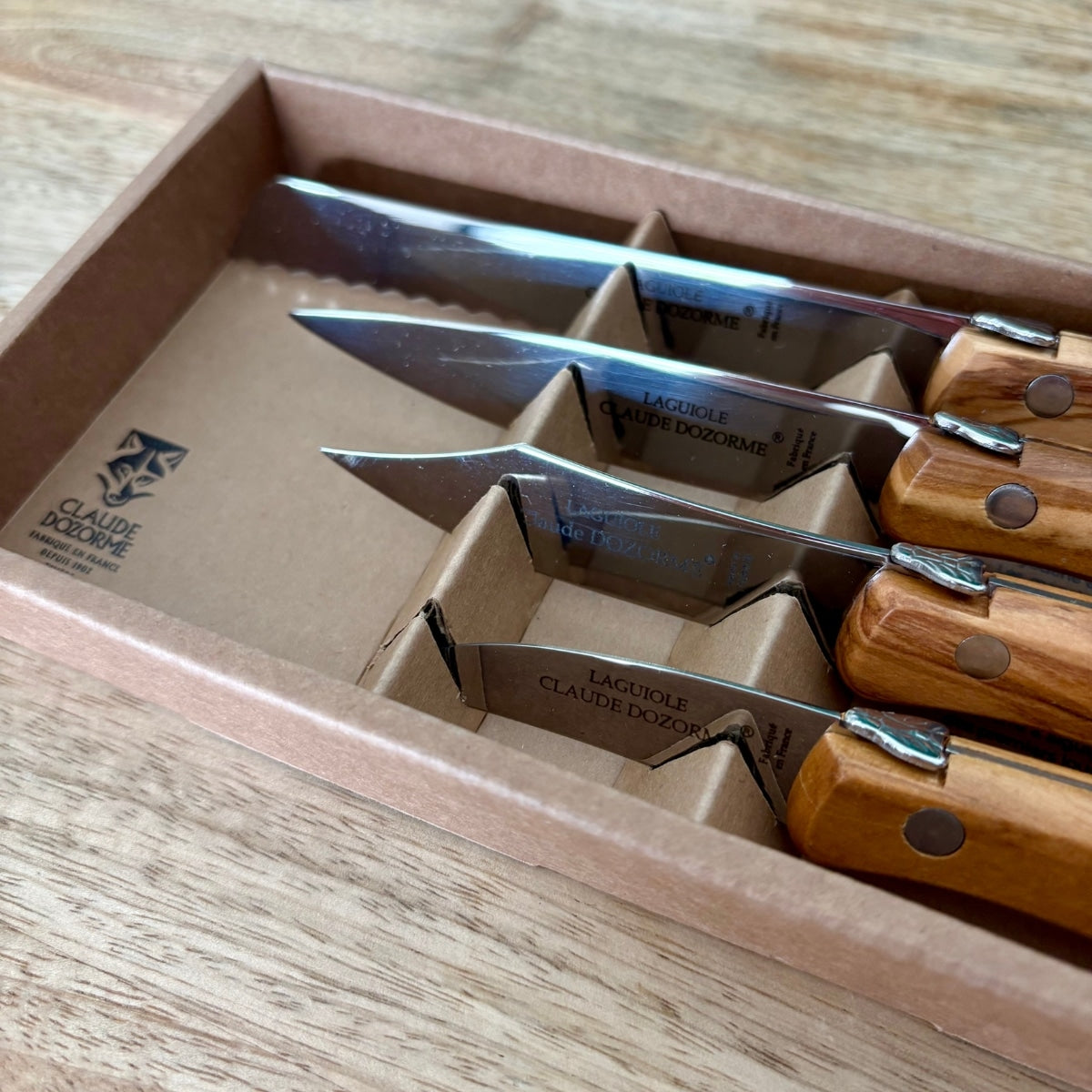 Coffret de 4 couteaux La Petite Cuisine Berlingot - CLAUDE DOZORME