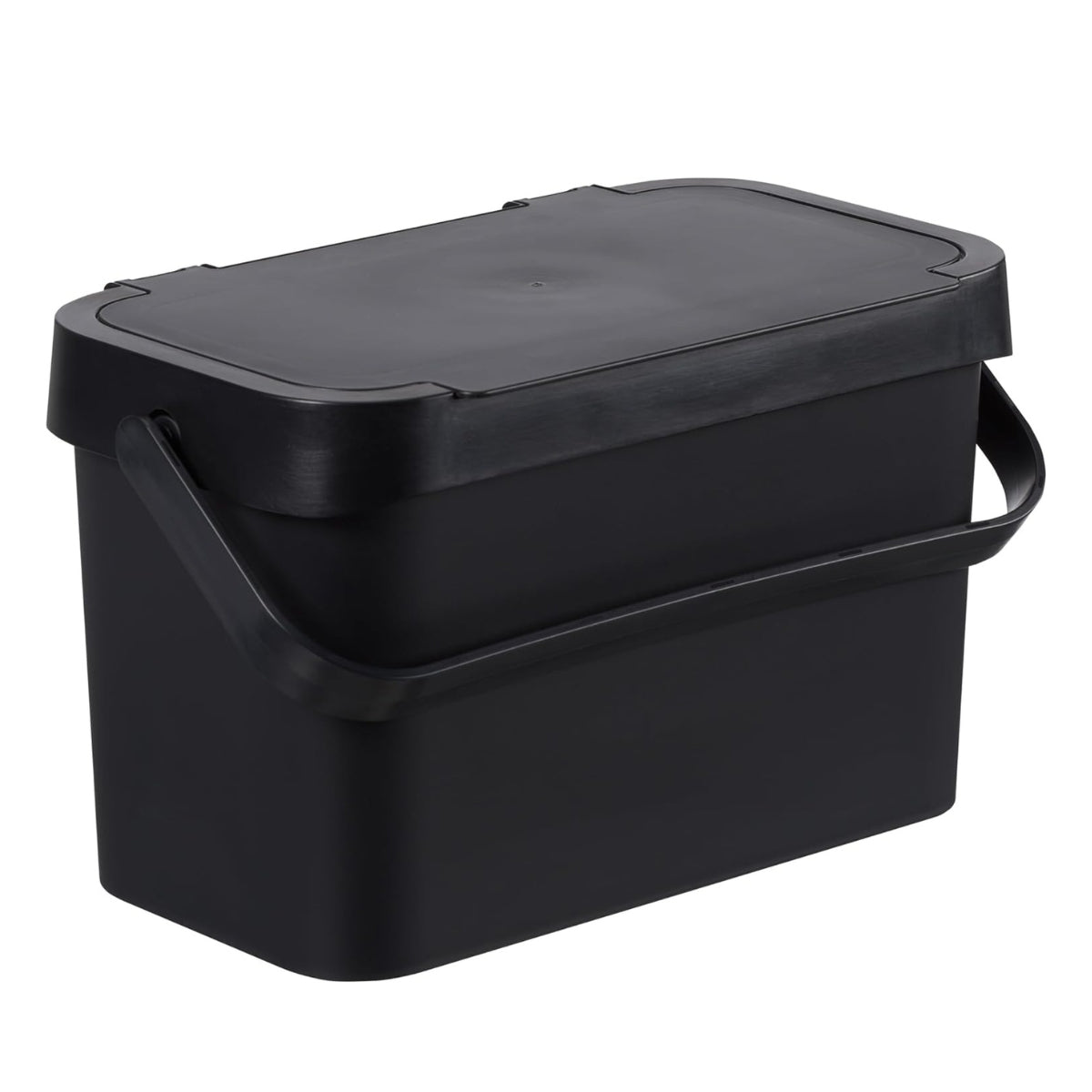 Seau à compost et déchets alimentaires 5 L - noir