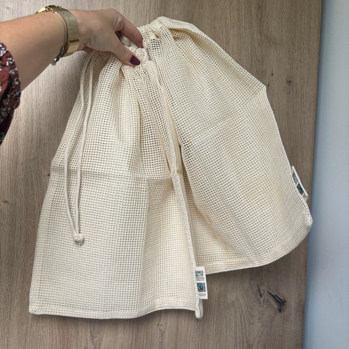 Lot de 2 sacs à fruits et légumes