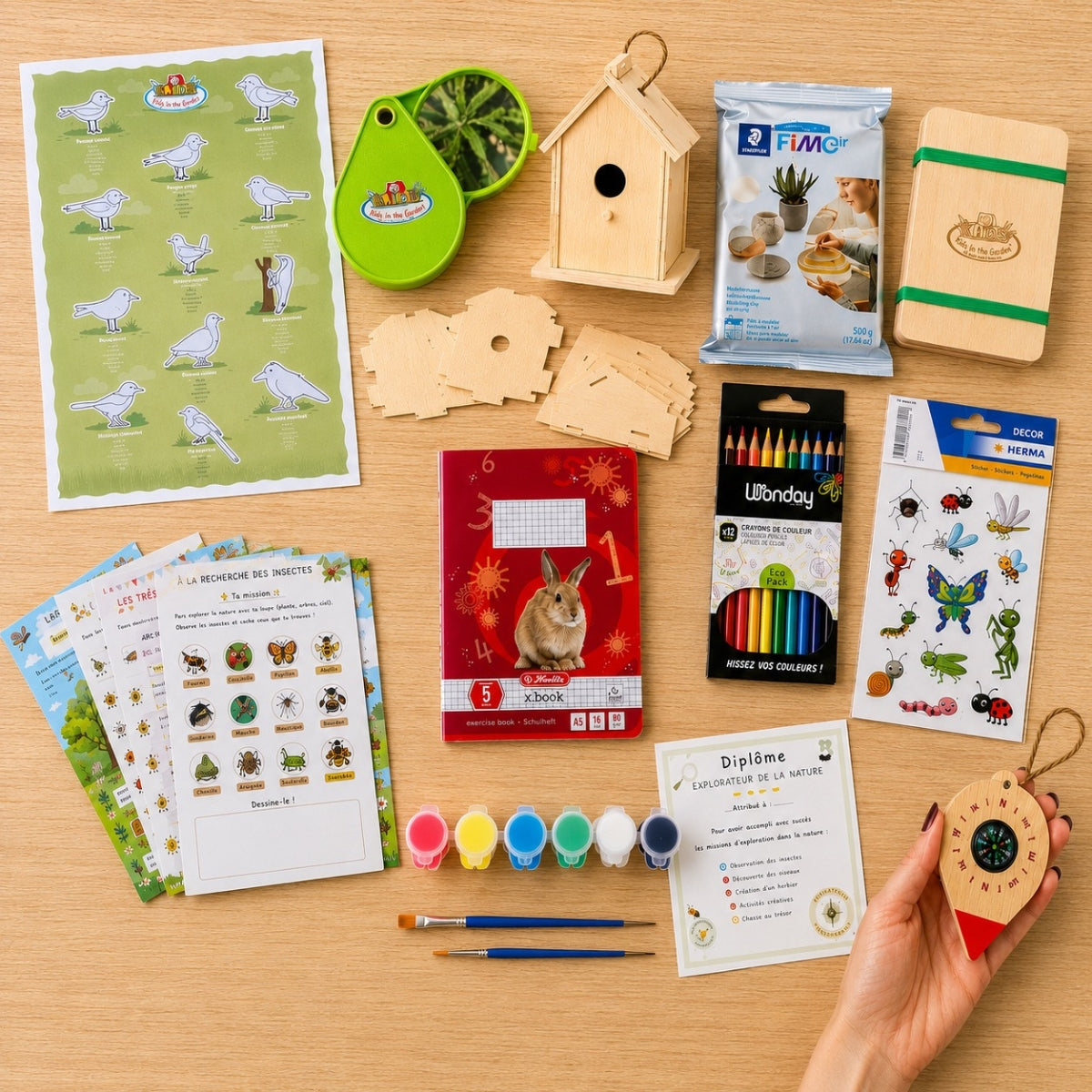 Box “Mission Nature” – 10 Activités créatives à réaliser