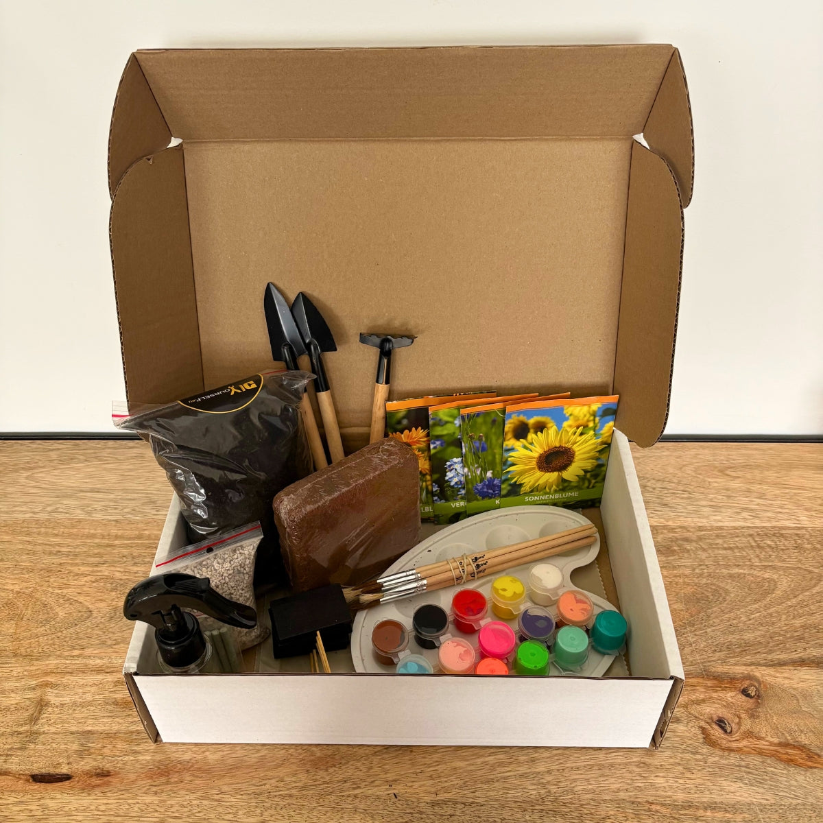 Kit plantation : Mon Premier Kit de Jardinage – Fleurs Simples