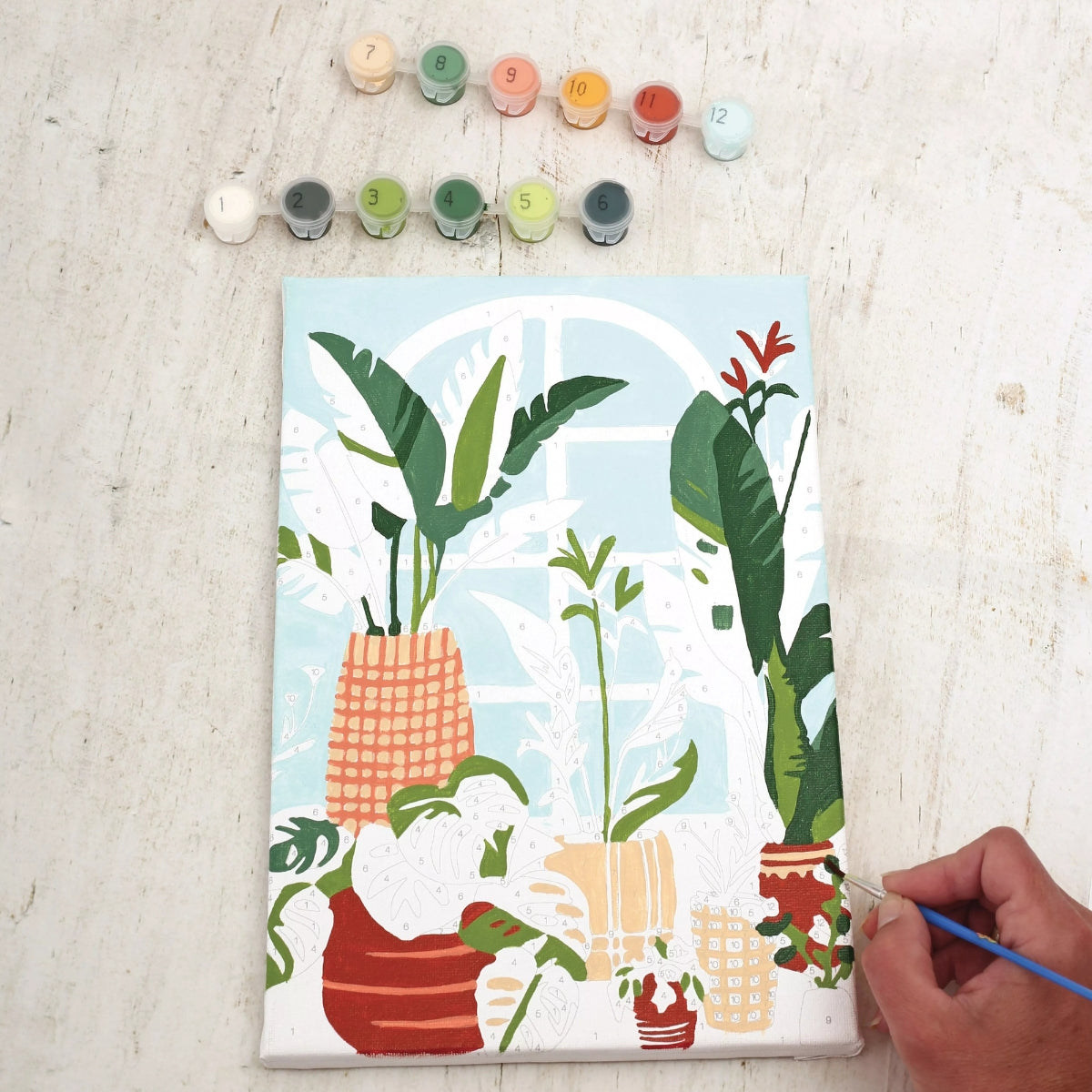 Peinture au Numéro Urban Jungle
