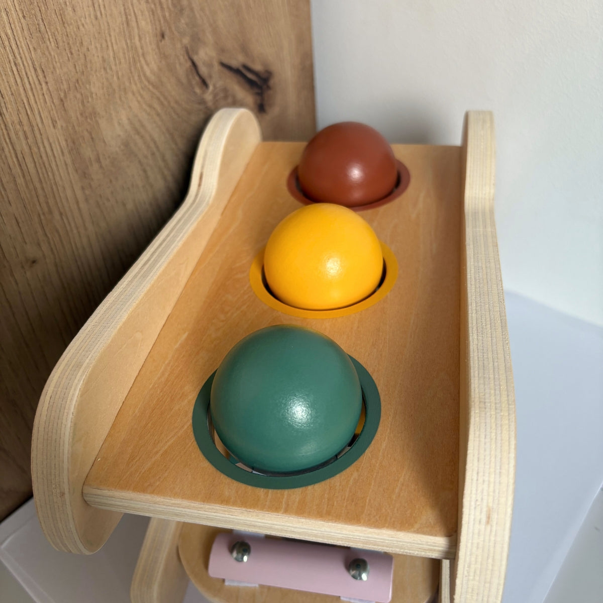 Banc à marteler avec xylophone « Safari » en bois