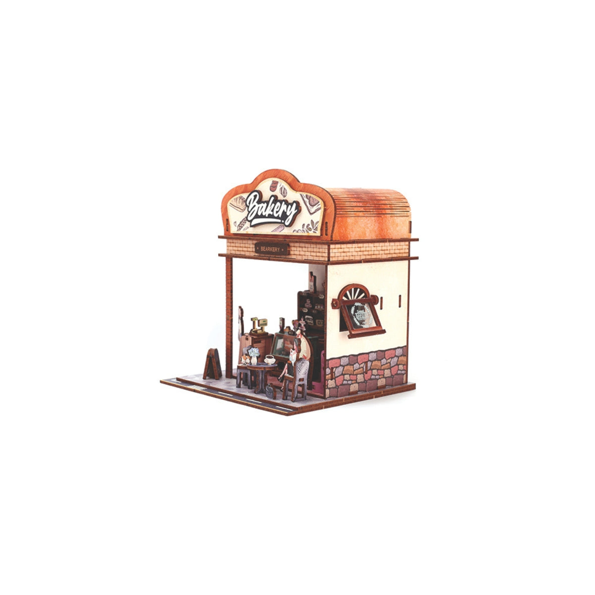 Maquette en bois miniature à construire - Bakehouse