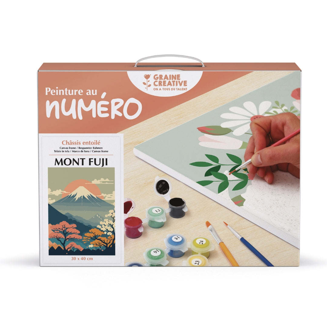 Peinture par numéros 30x40 cm - Mont Fuji