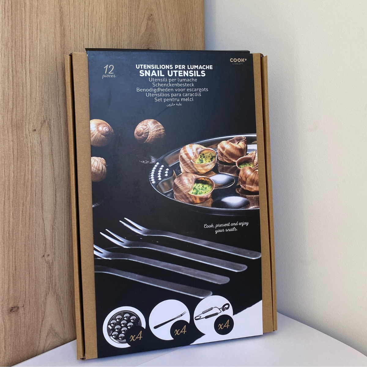 Coffret à escargots "12 Pièces"