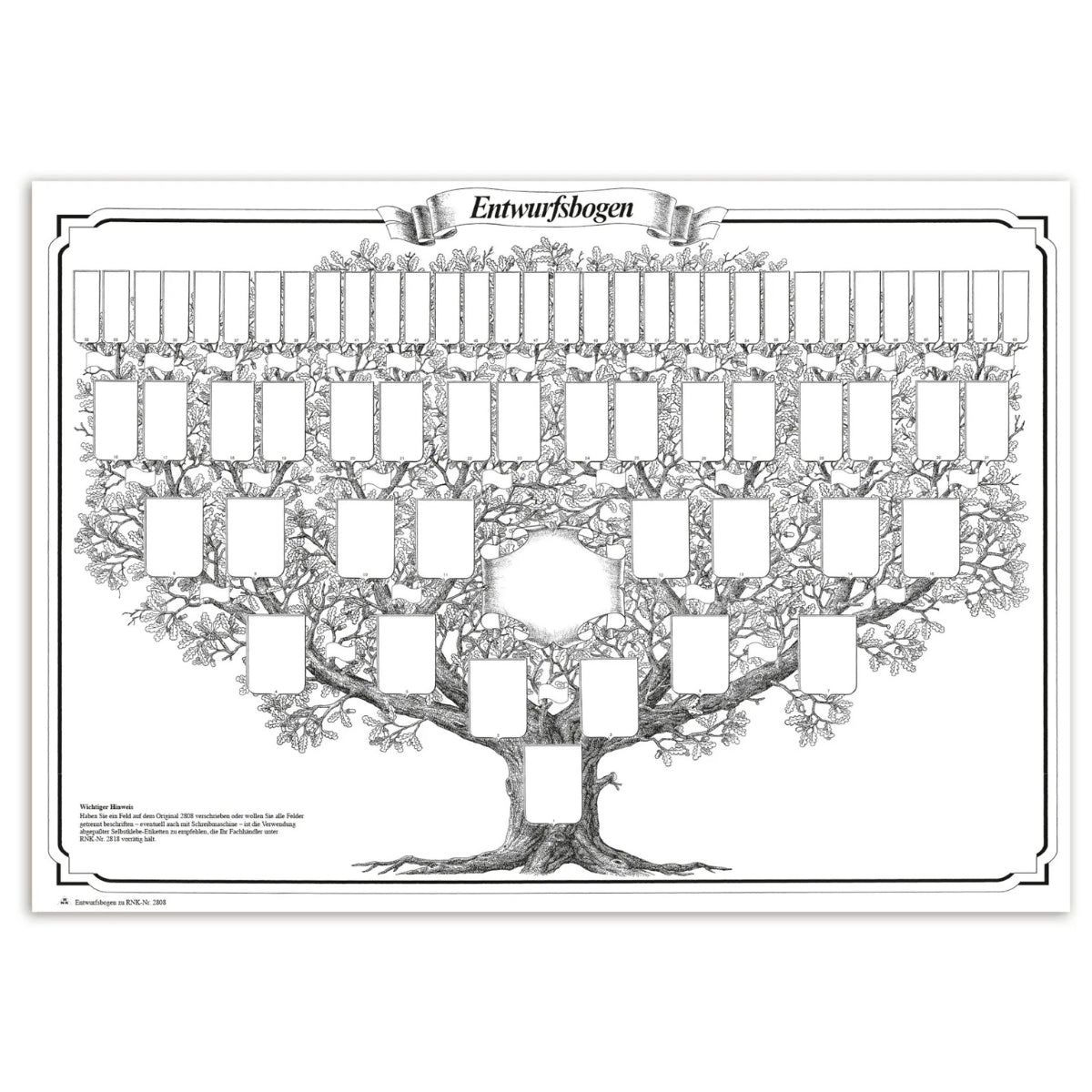 Grand Arbre Généalogique - Format 700 x 500