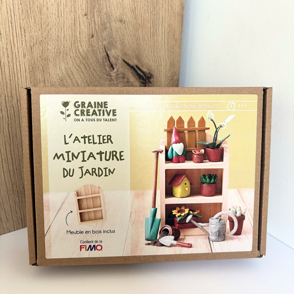 Kit créatif FIMO – L’Atelier Miniature du Jardin