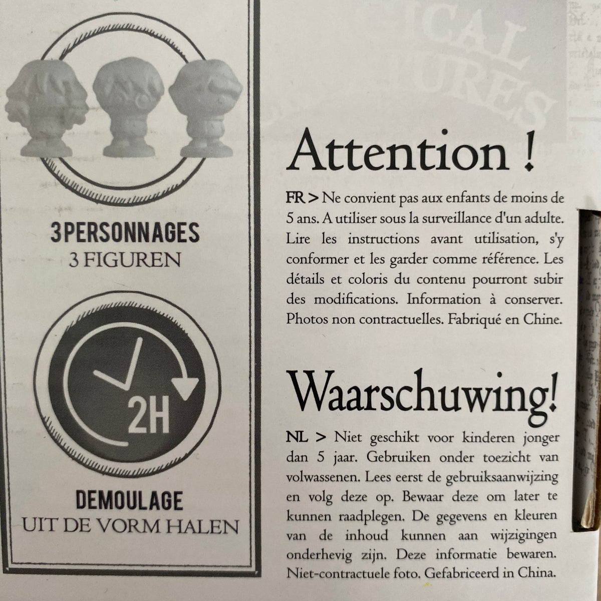 Kit créatif plâtre - Harry Potter