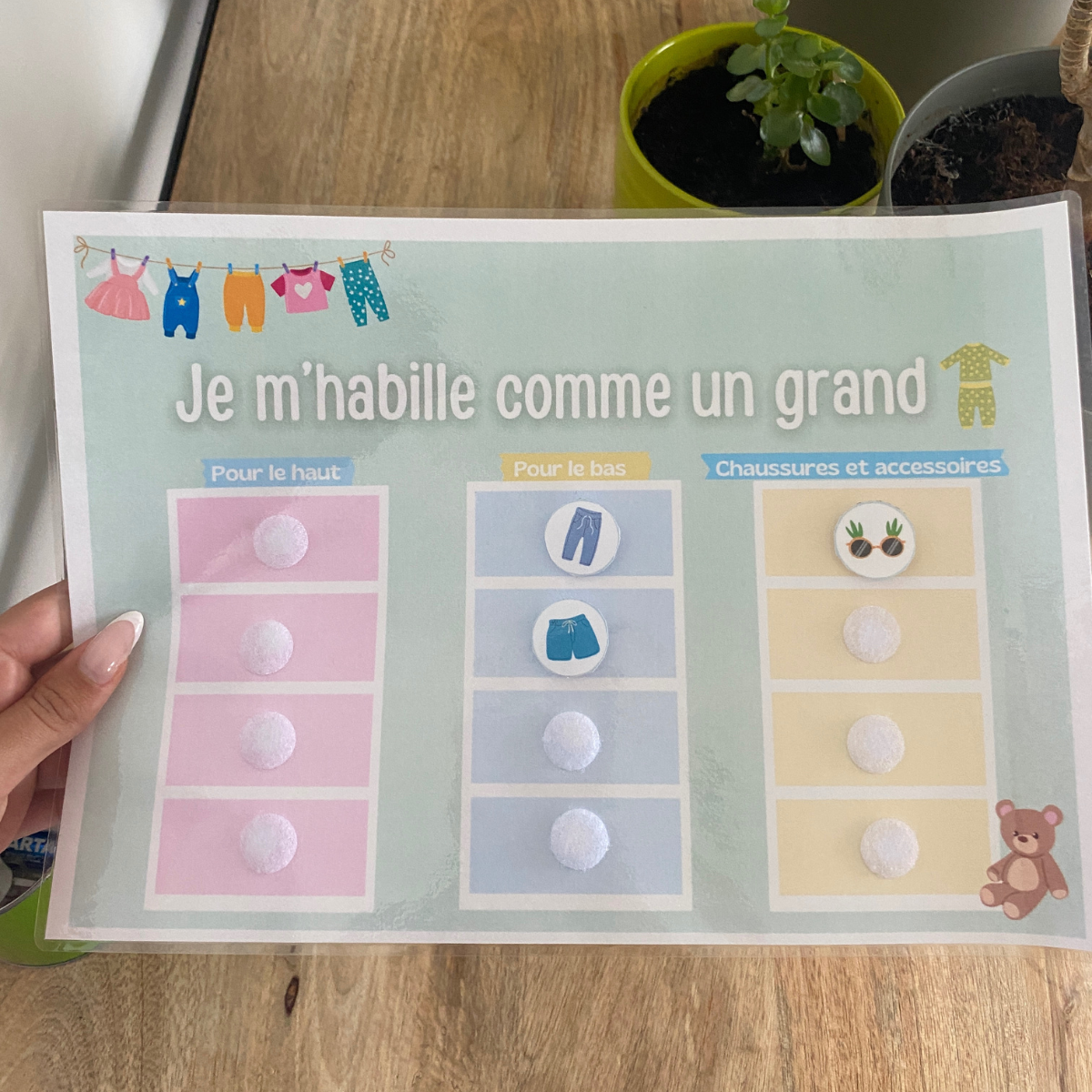Routine - Je m'habille comme un grand