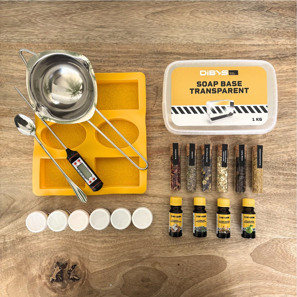 Kit savon : Je fabrique mes savons à la maison - transparent