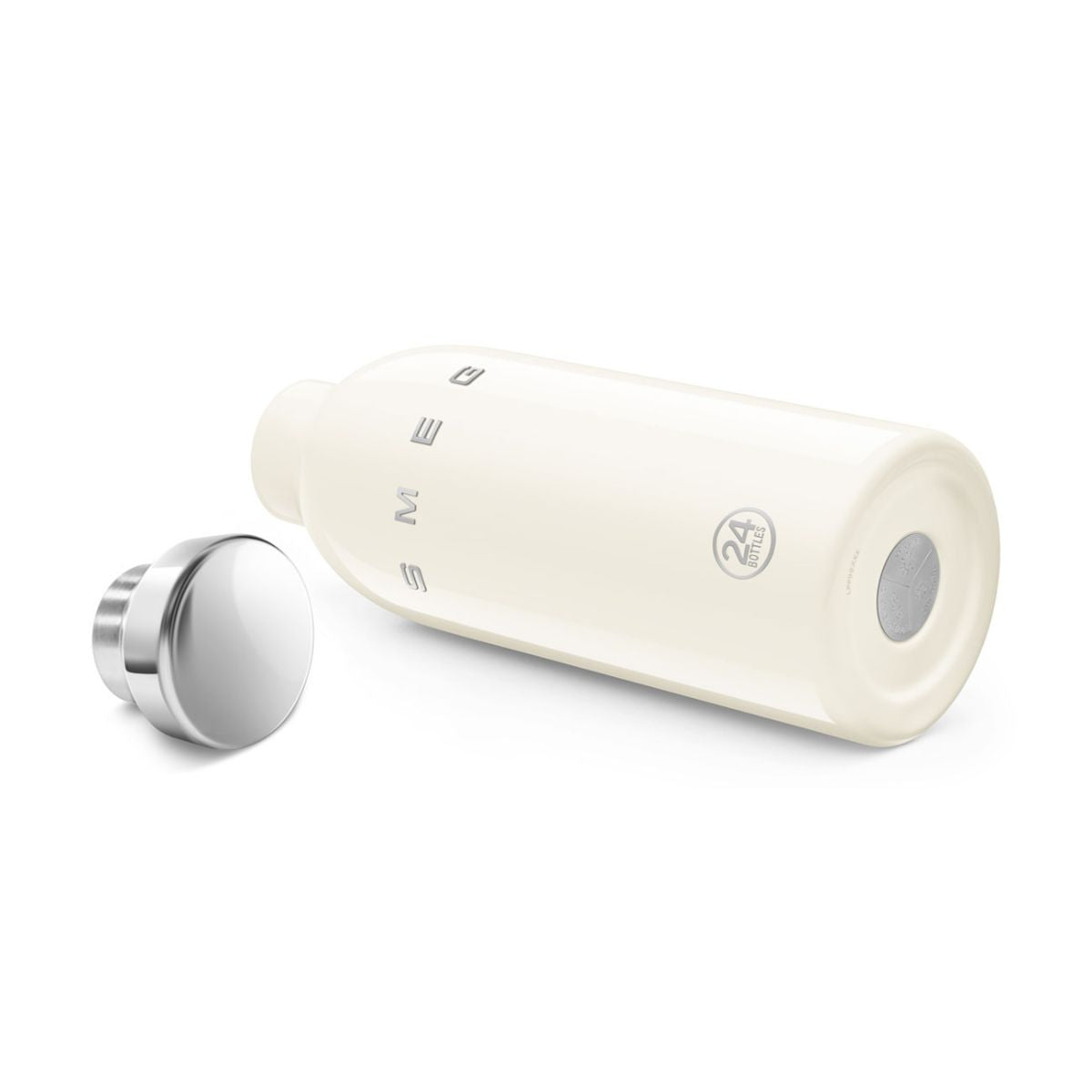 Bouteille isotherme inox crème 0,5L