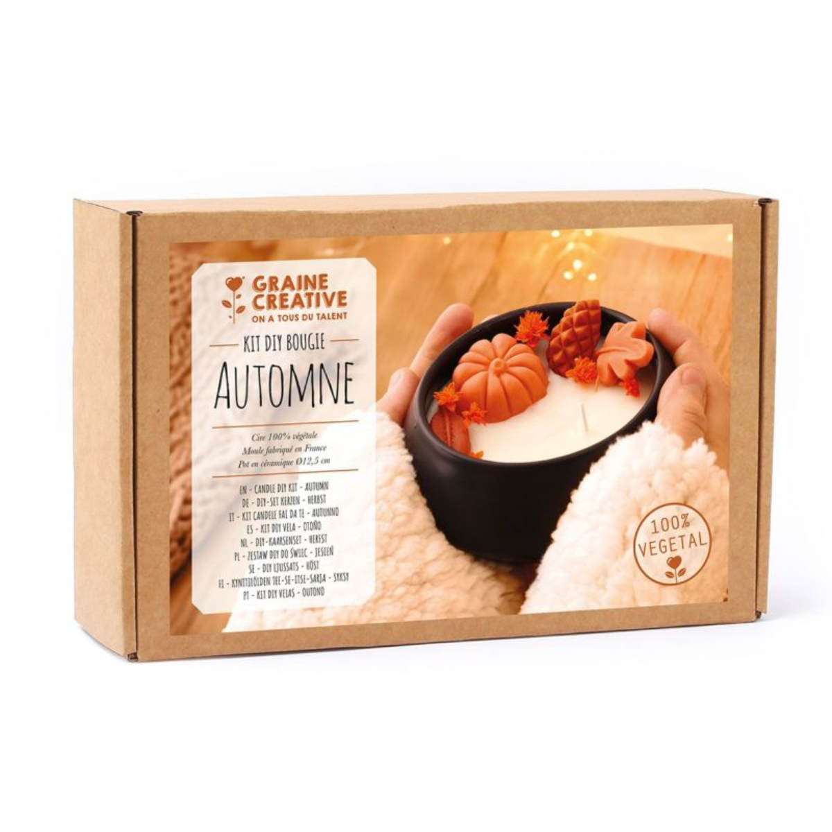 Kit DIY Bougie automne