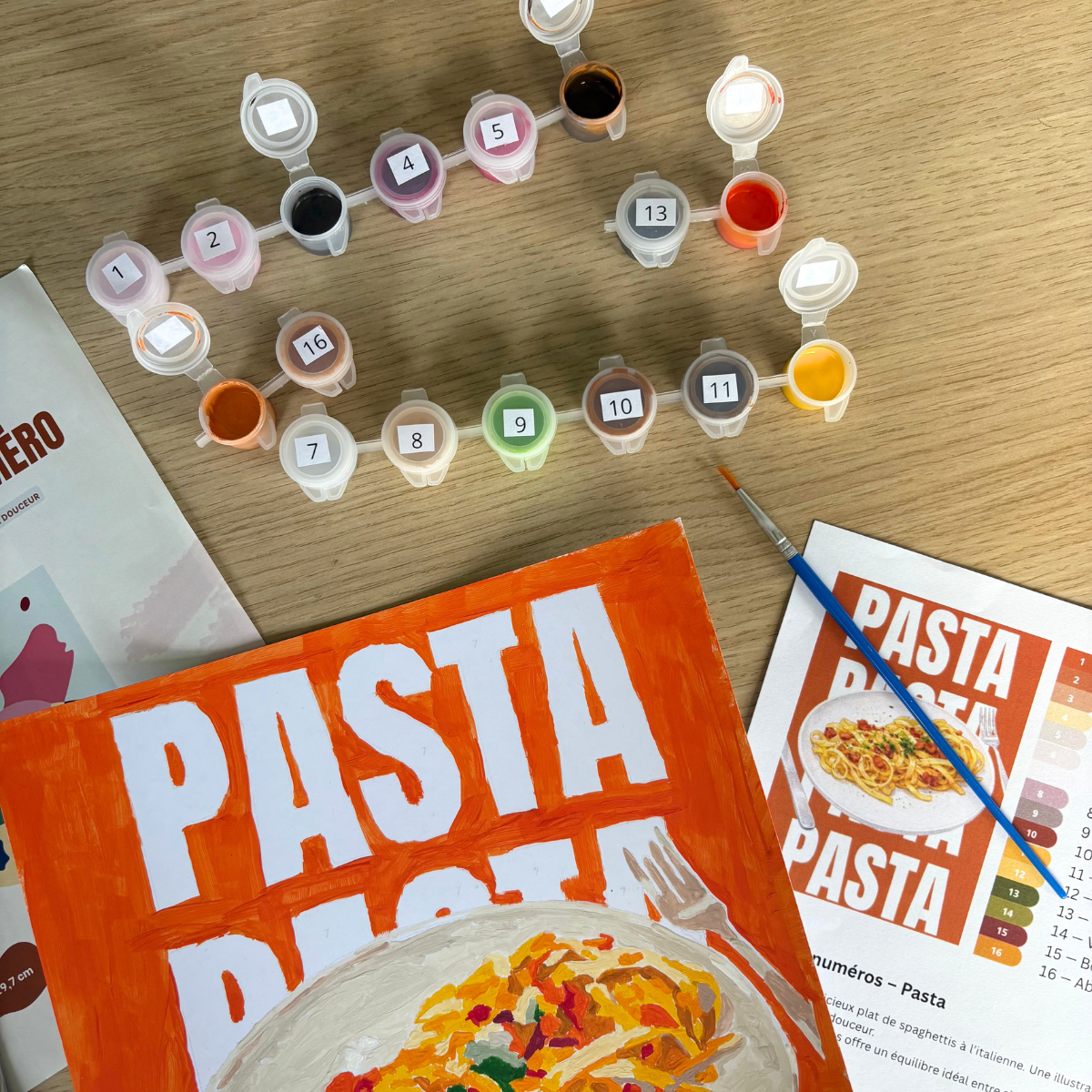 Peinture au numéro - Pasta