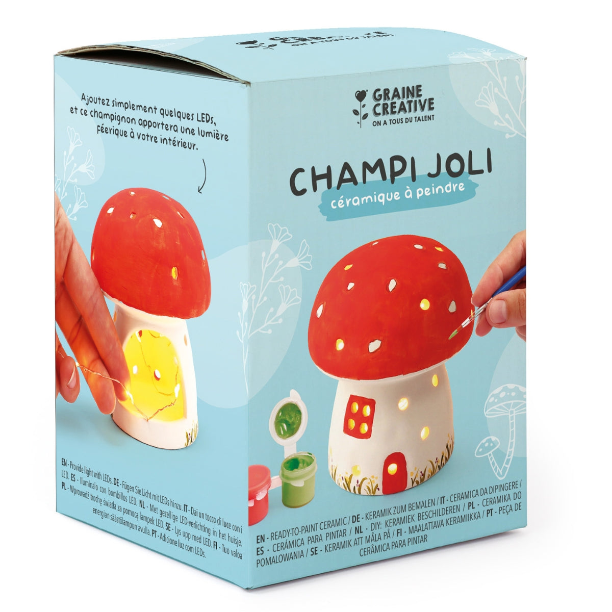 Céramique à peindre - Champignons