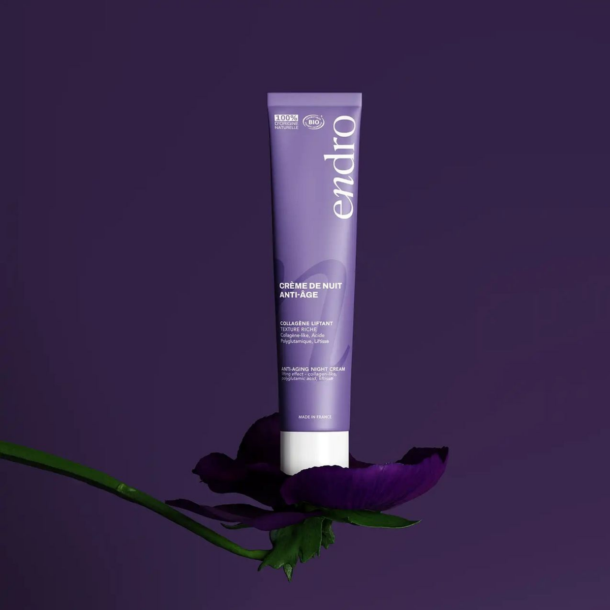 Crème de nuit visage Anti-âge BIO - Endro