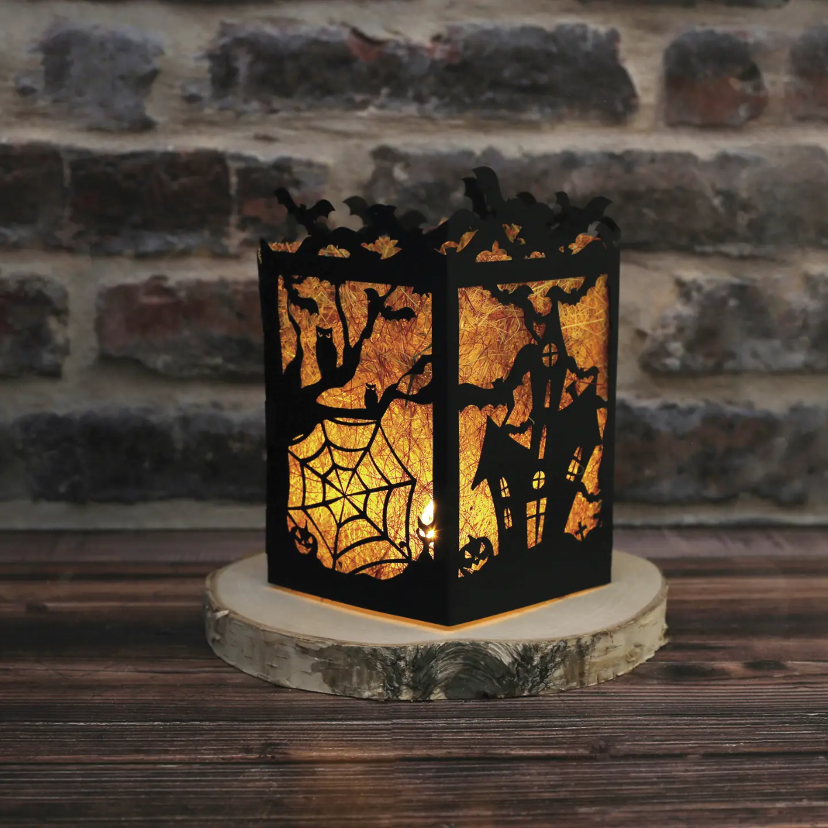 Photophore papier halloween 150x100 mm