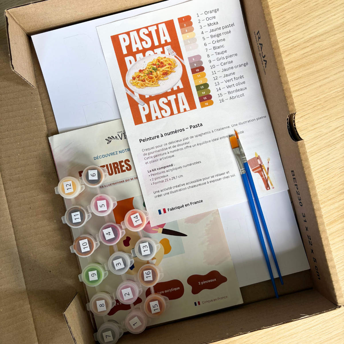 Peinture au numéro - Pasta