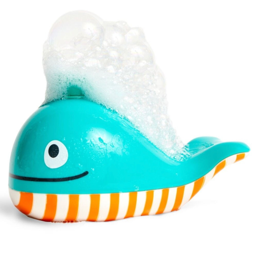 Baleine à bulles pour le bain