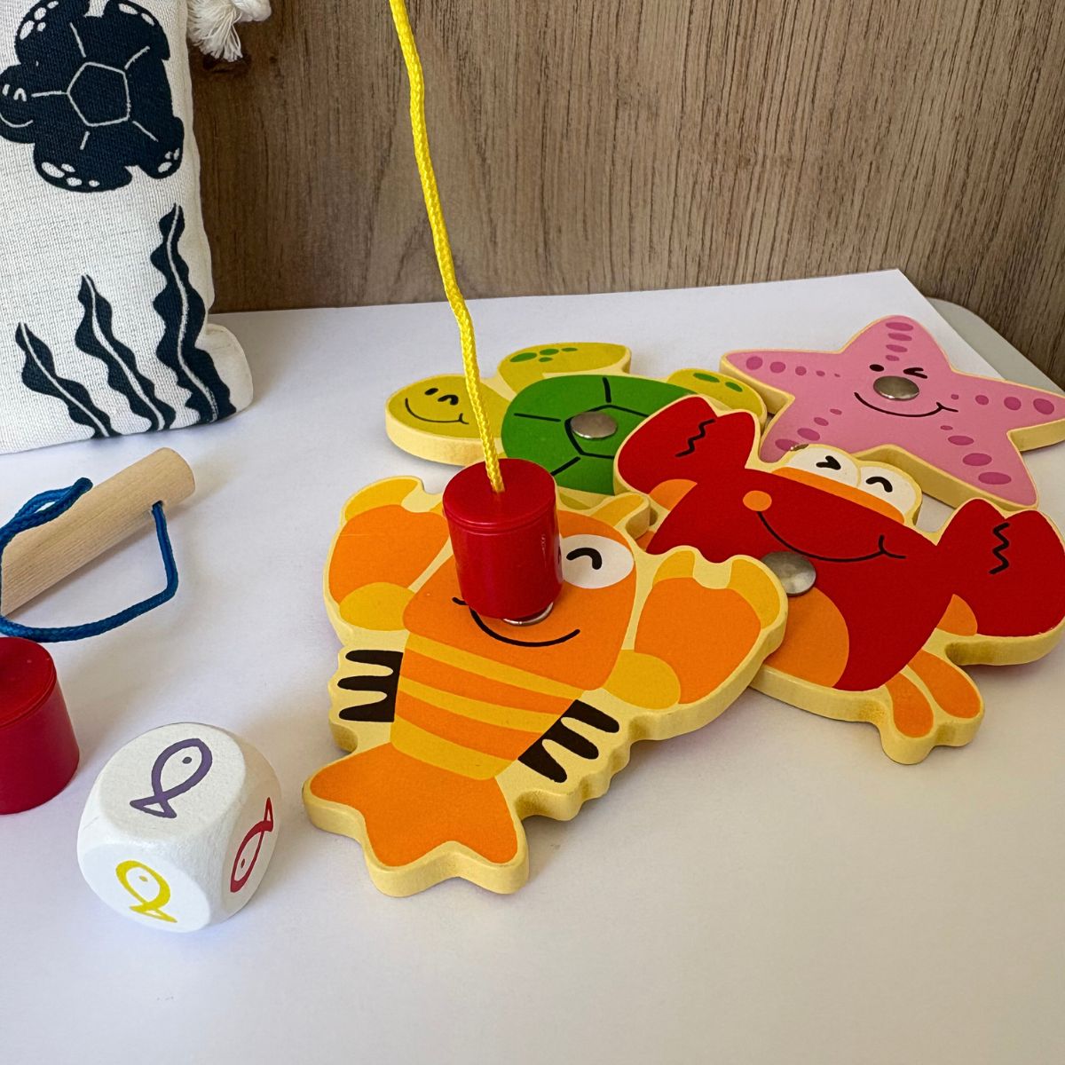 Jeu de pêche de voyage
