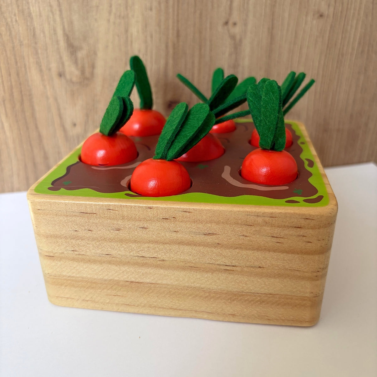 Jeu de carottes à piquer
