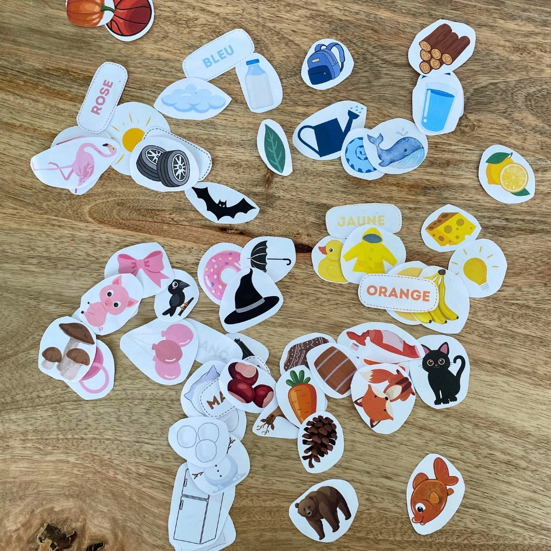 J’apprends les couleurs en m'amusant