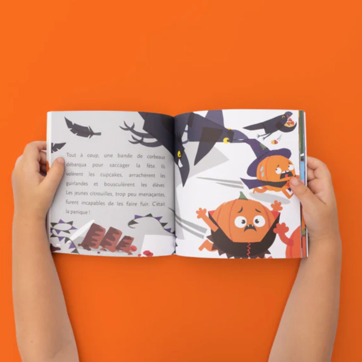 Petit livre pour enfants : Gribouille la citrouille