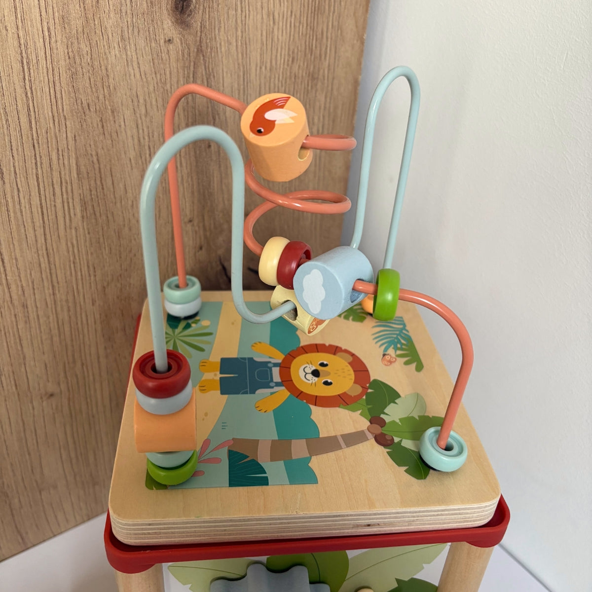 Cube de motricité « Jungle Friends » en bois