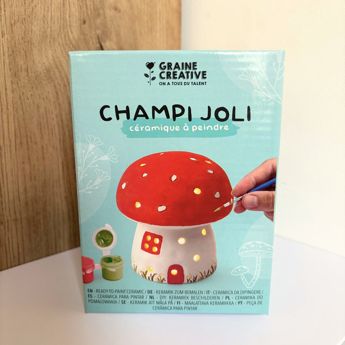 Céramique à peindre - Champignons