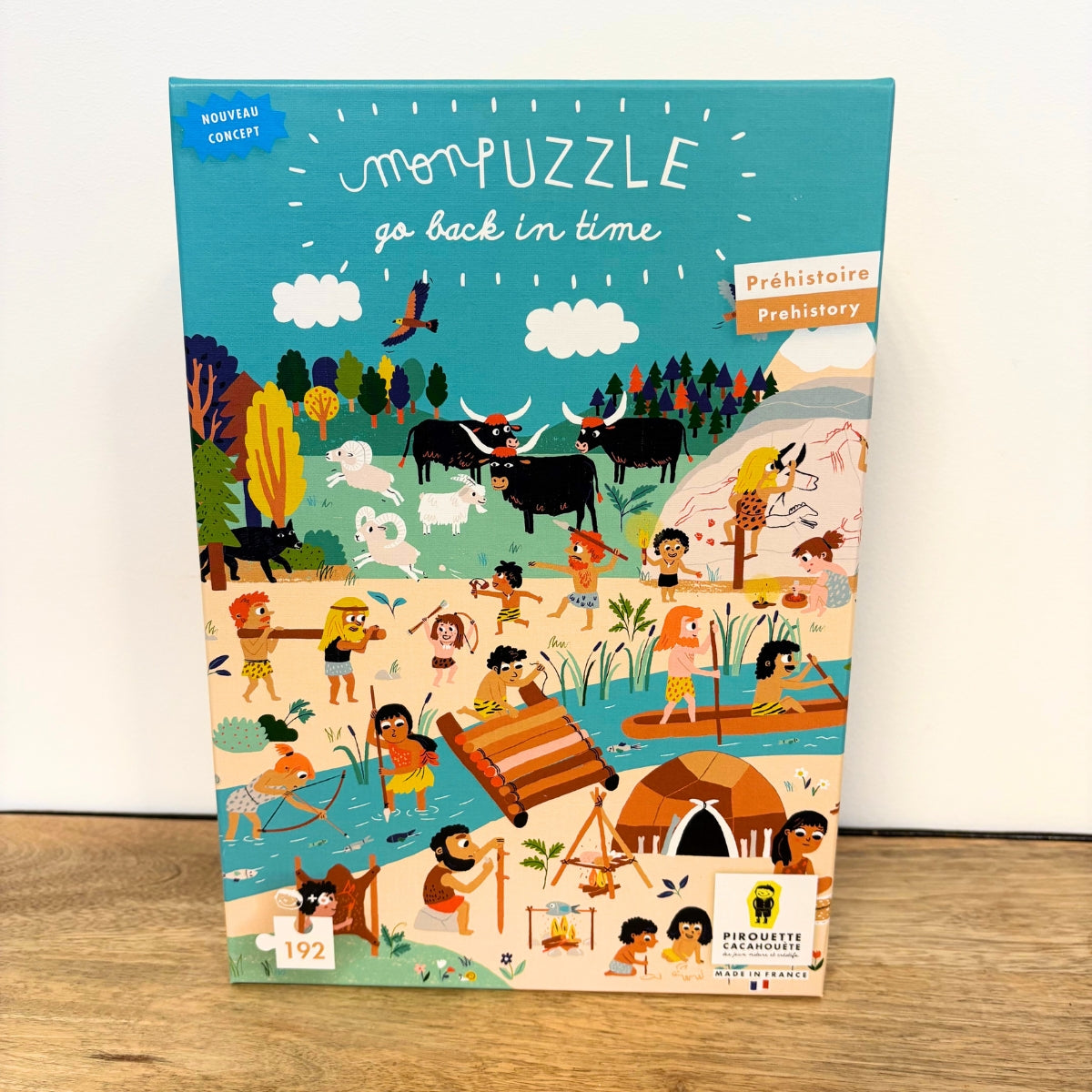 Mon Puzzle Préhistoire - 192 pièces
