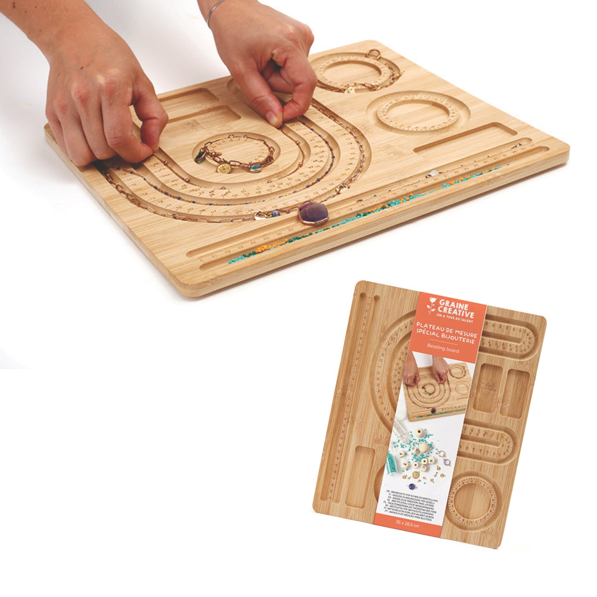 Plateau de mesure spécial bijouterie – Beading Board