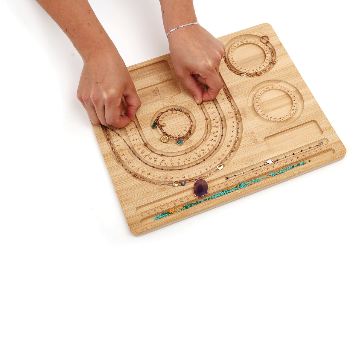 Plateau de mesure spécial bijouterie – Beading Board