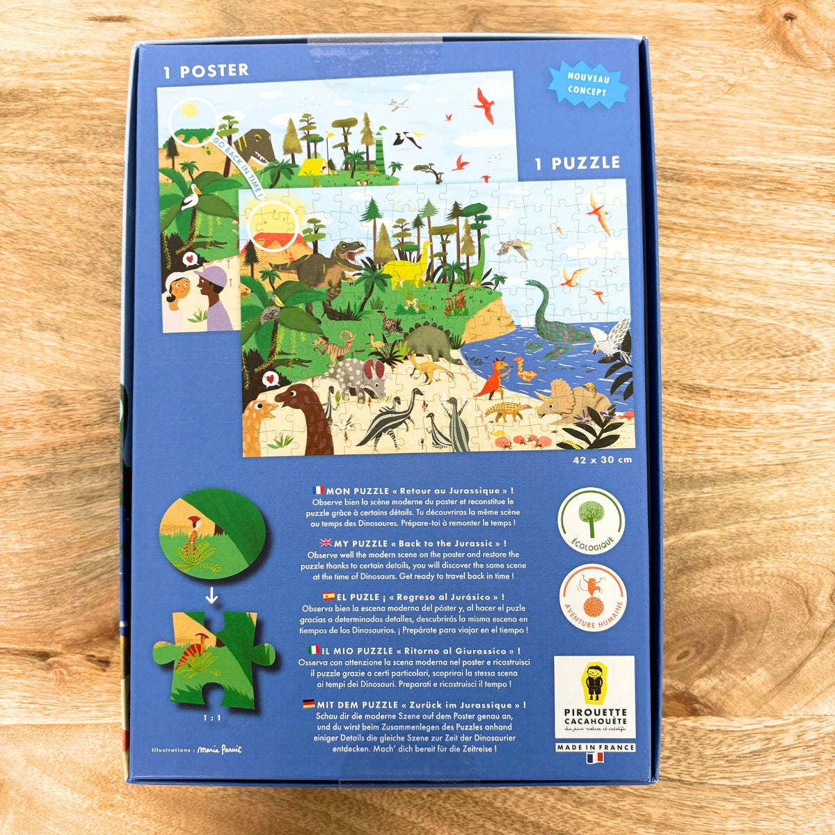 Mon Puzzle Dinosaures - 192 pièces