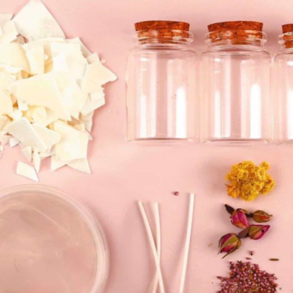 KIT DIY - Coffret " mes bougies cristal"