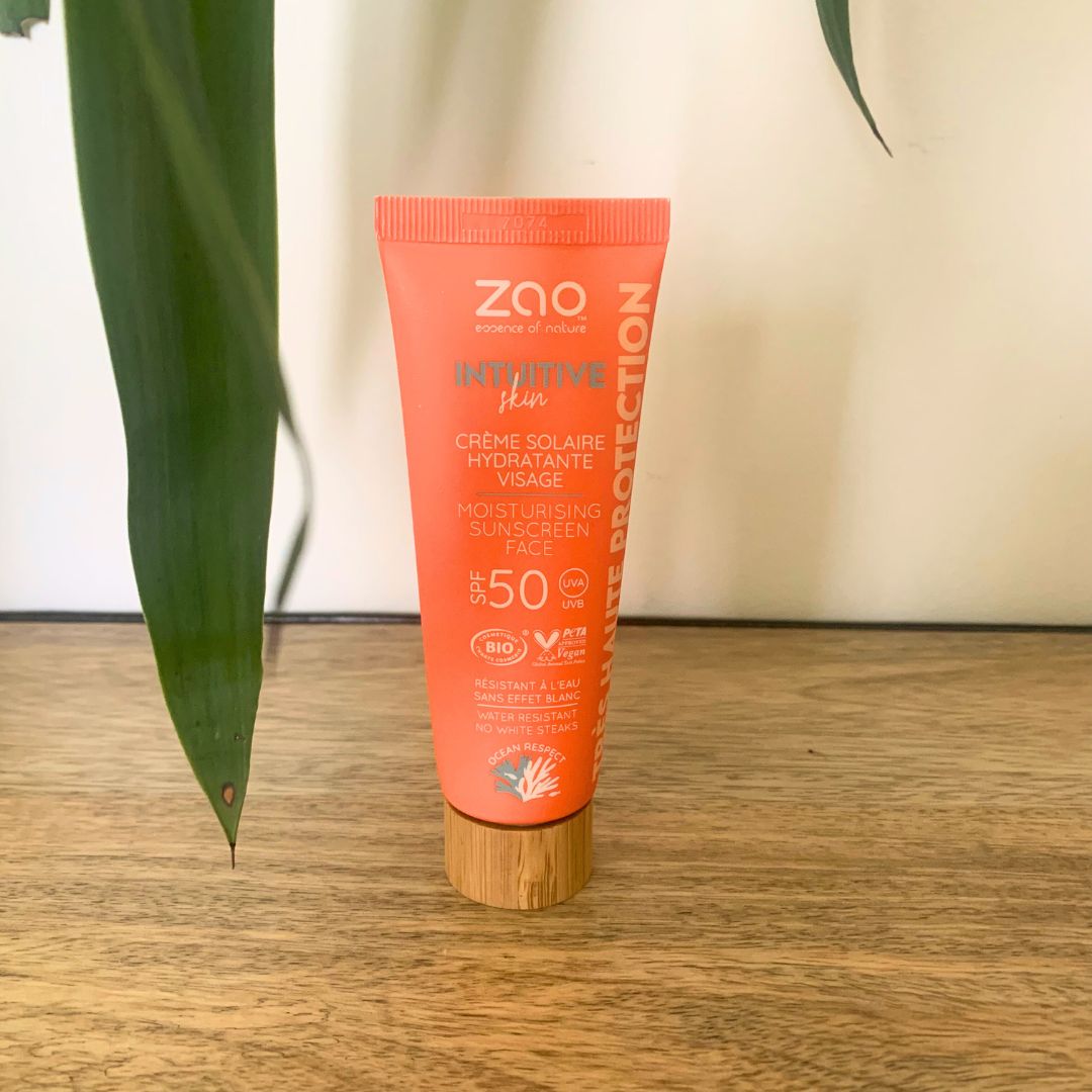 Crème solaire  hydratante Bio & Vegan - SPF 50