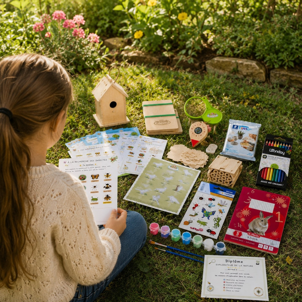 Box “Mission Nature” – 10 Activités créatives à réaliser