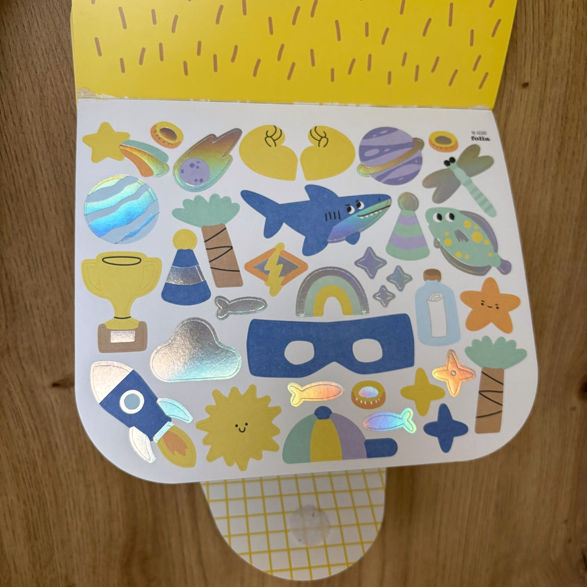 Cahier de coloriage avec stickers – EPIC ADVENTURES