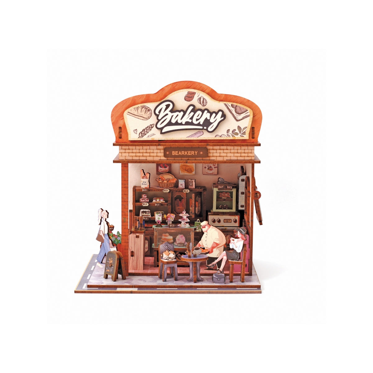 Maquette en bois miniature à construire - Bakehouse