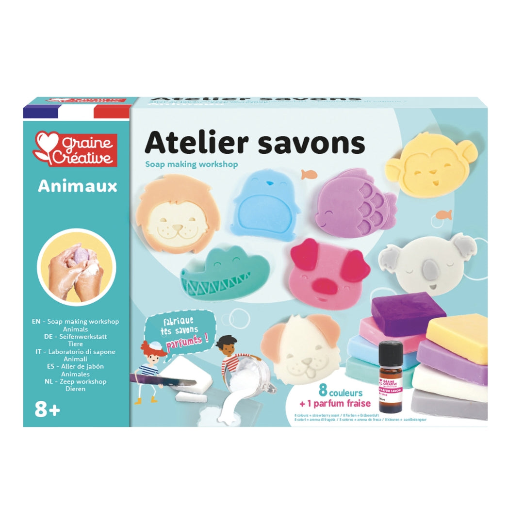 DIY - Coffret comptoir des savons animaux