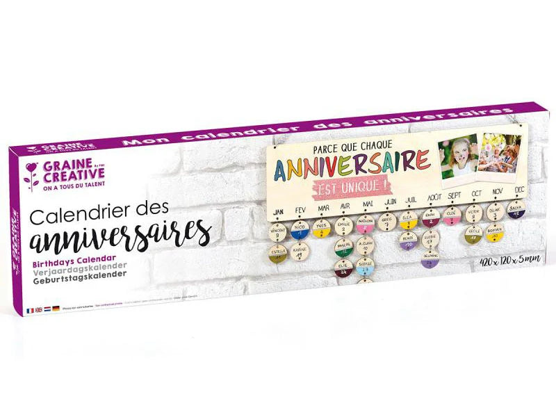DIY - Calendrier des anniversaires