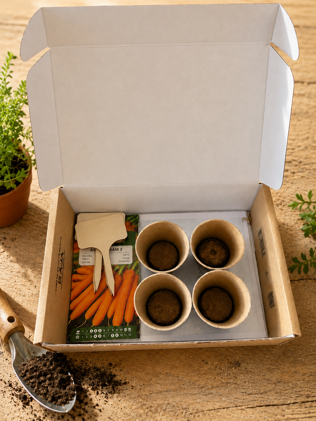 Kit DIY - Je fais pousser mes ingrédients à burger