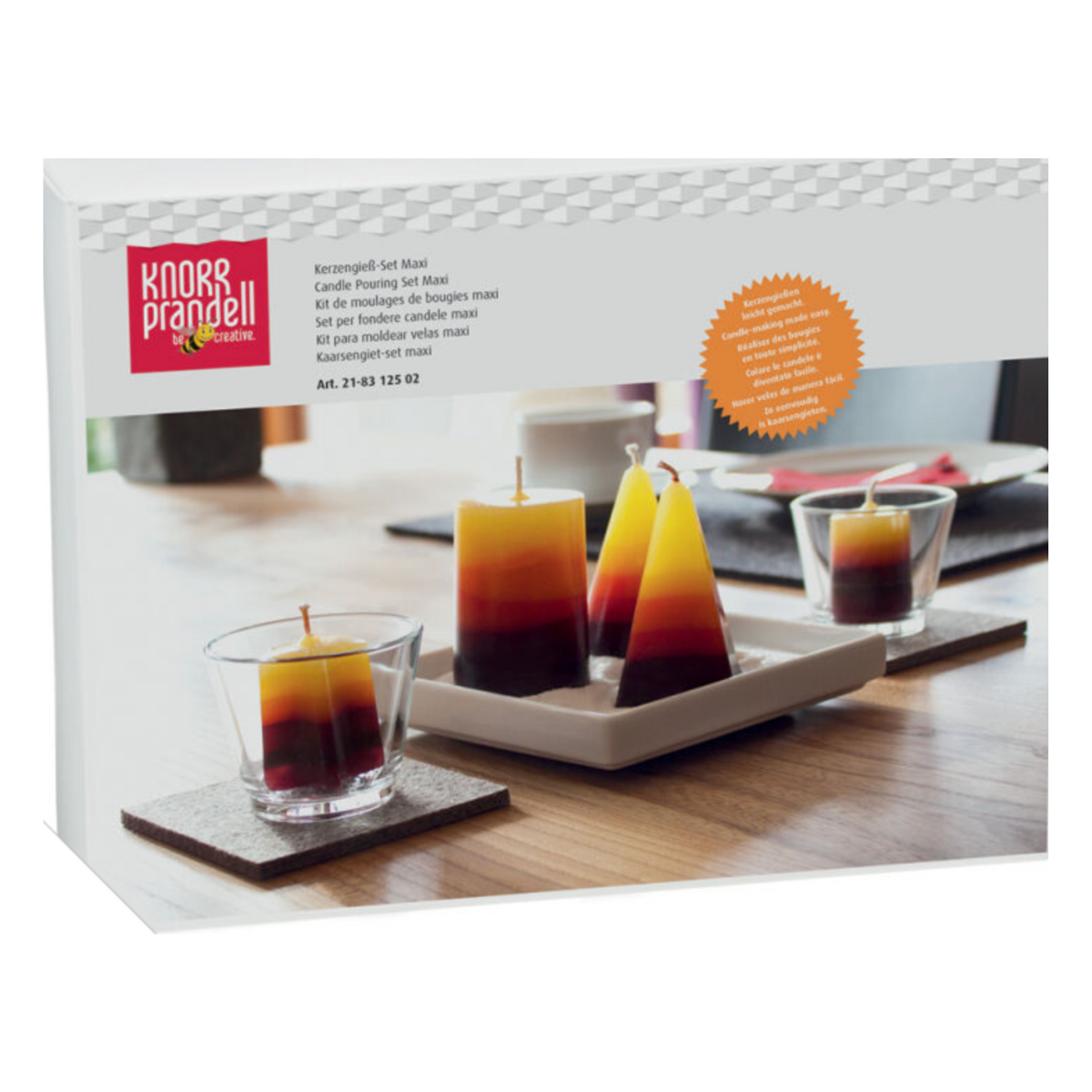 Kit de moulage bougies maxi