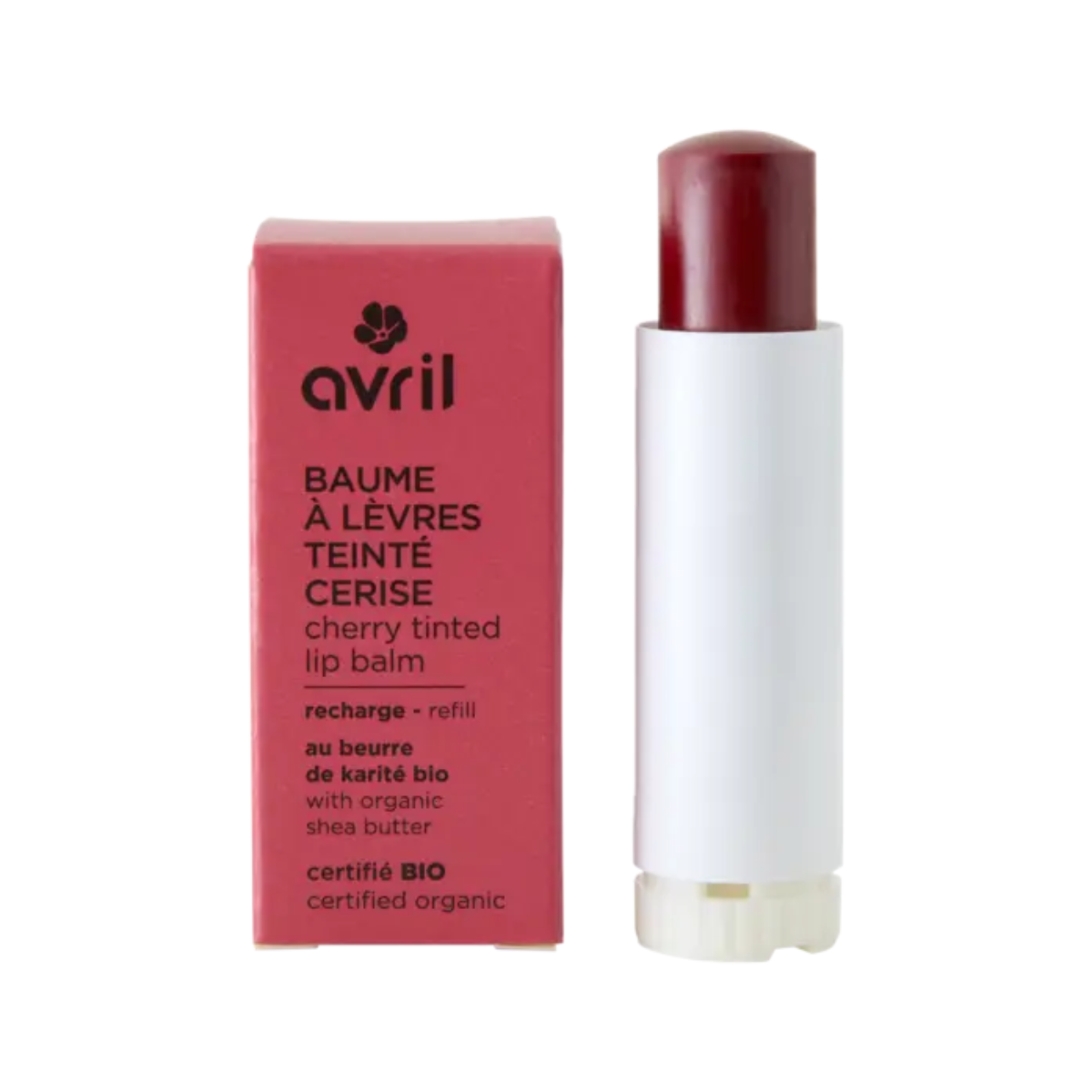 Kit baume à lèvres Cerise + stick rechargeable