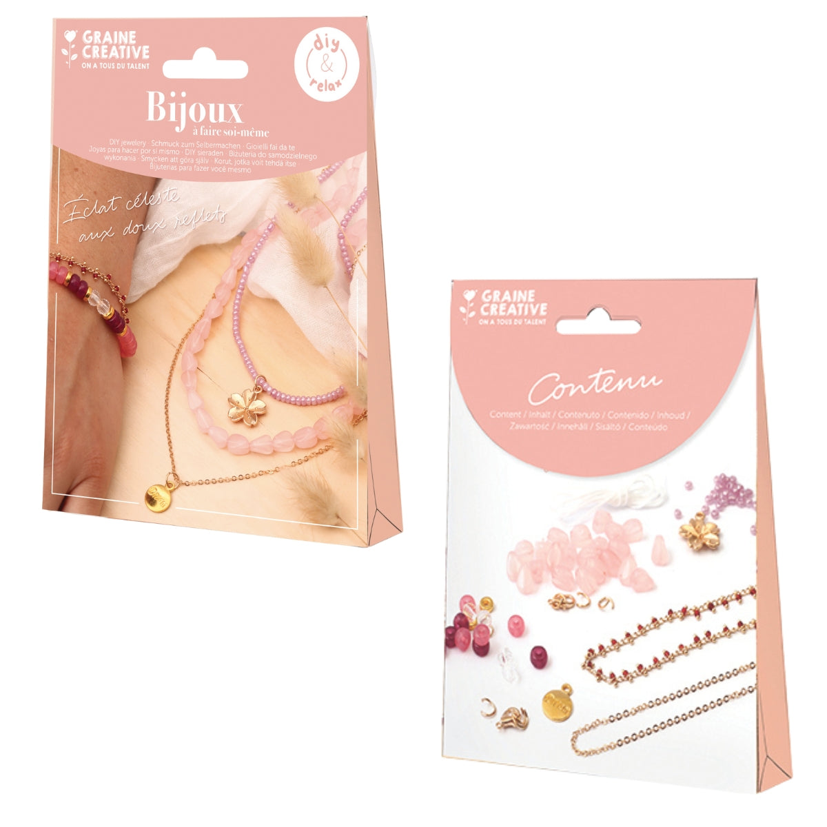 Kit Bijoux à faire soi-même – Éclat céleste aux doux reflets