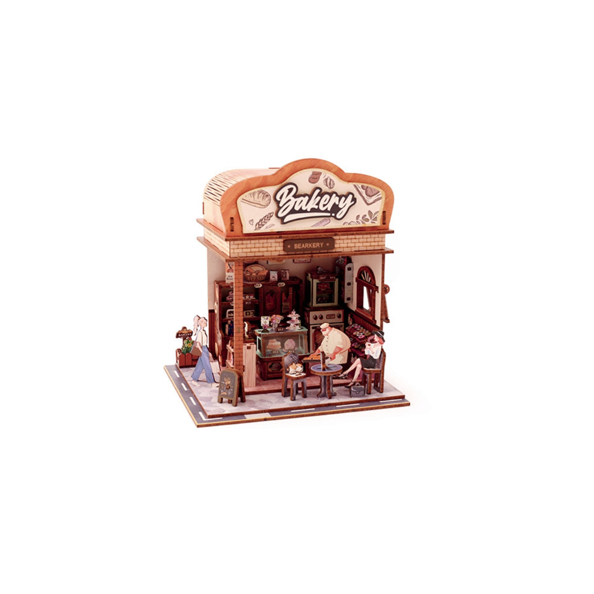 Maquette en bois miniature à construire - Bakehouse