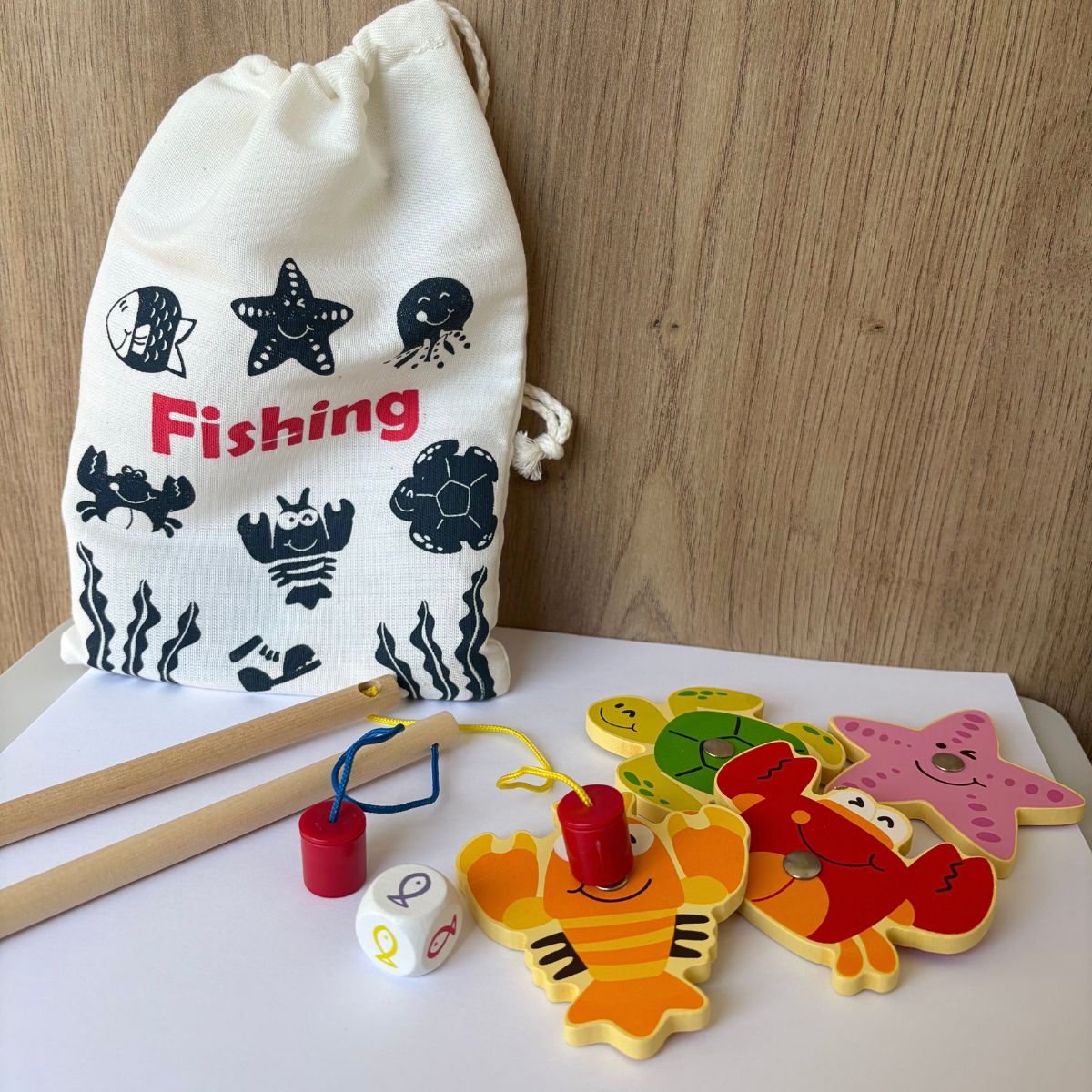 Jeu de pêche de voyage
