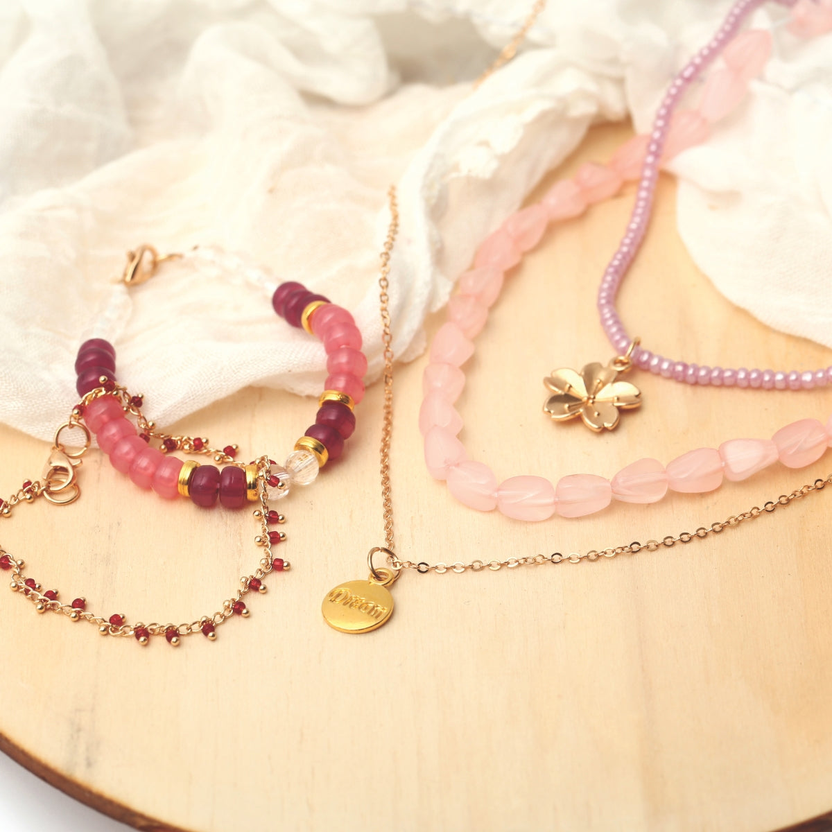 Kit Bijoux à faire soi-même – Éclat céleste aux doux reflets