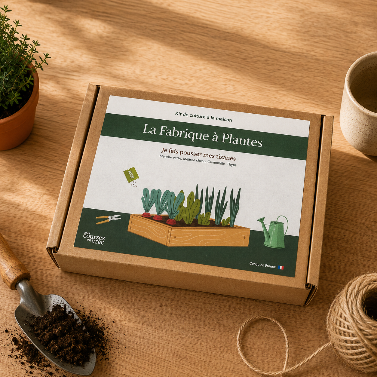Kit DIY – Je fais pousser mes tisanes